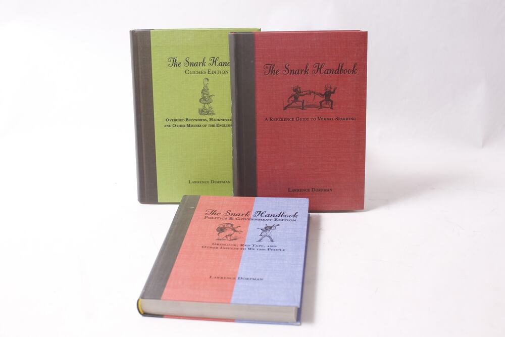 The Snark Handbook by Lawrence Dorfman Set of 3 Clever Remarks ~ 260402-WH 1063